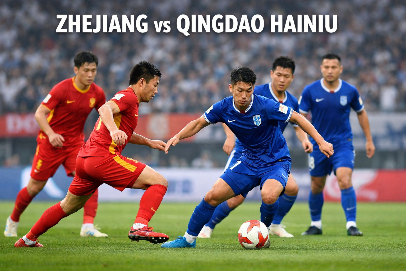Duel Sore Ini Liga Super Tiongkok Zhejiang vs Qingdao Hainiu di Jalalive