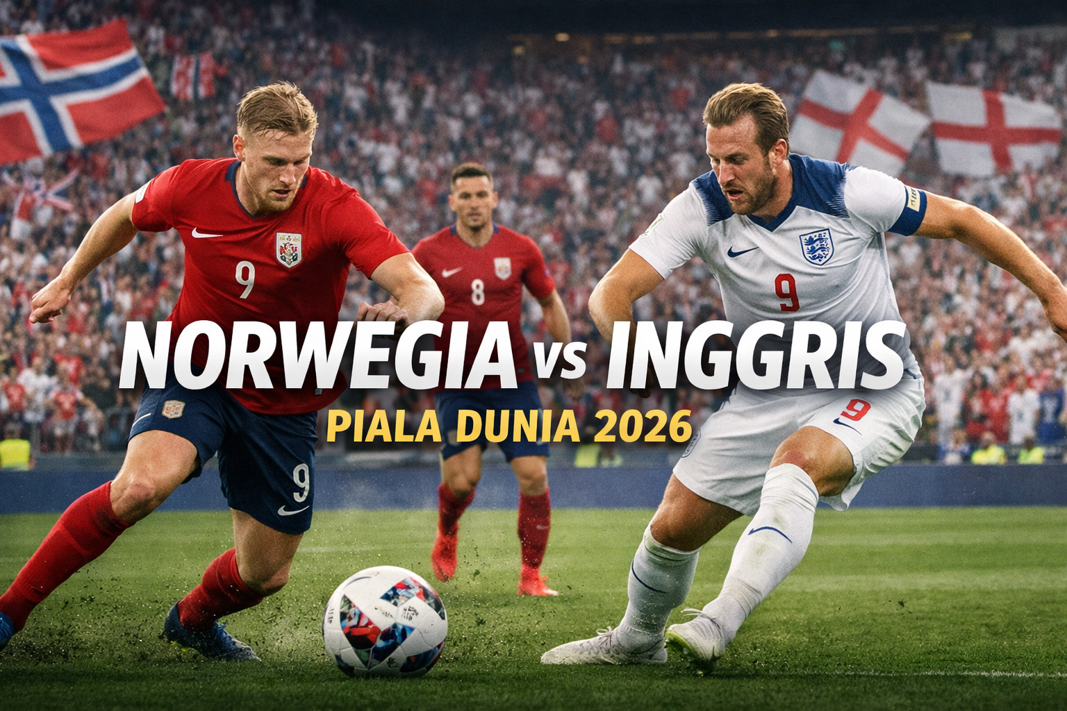 Jalalive Live Streaming Norwegia vs Inggris Piala Dunia 2026 Siap Menemani Dini Hari Ini Pukul 04.00 WIB hingga Laga Berakhir