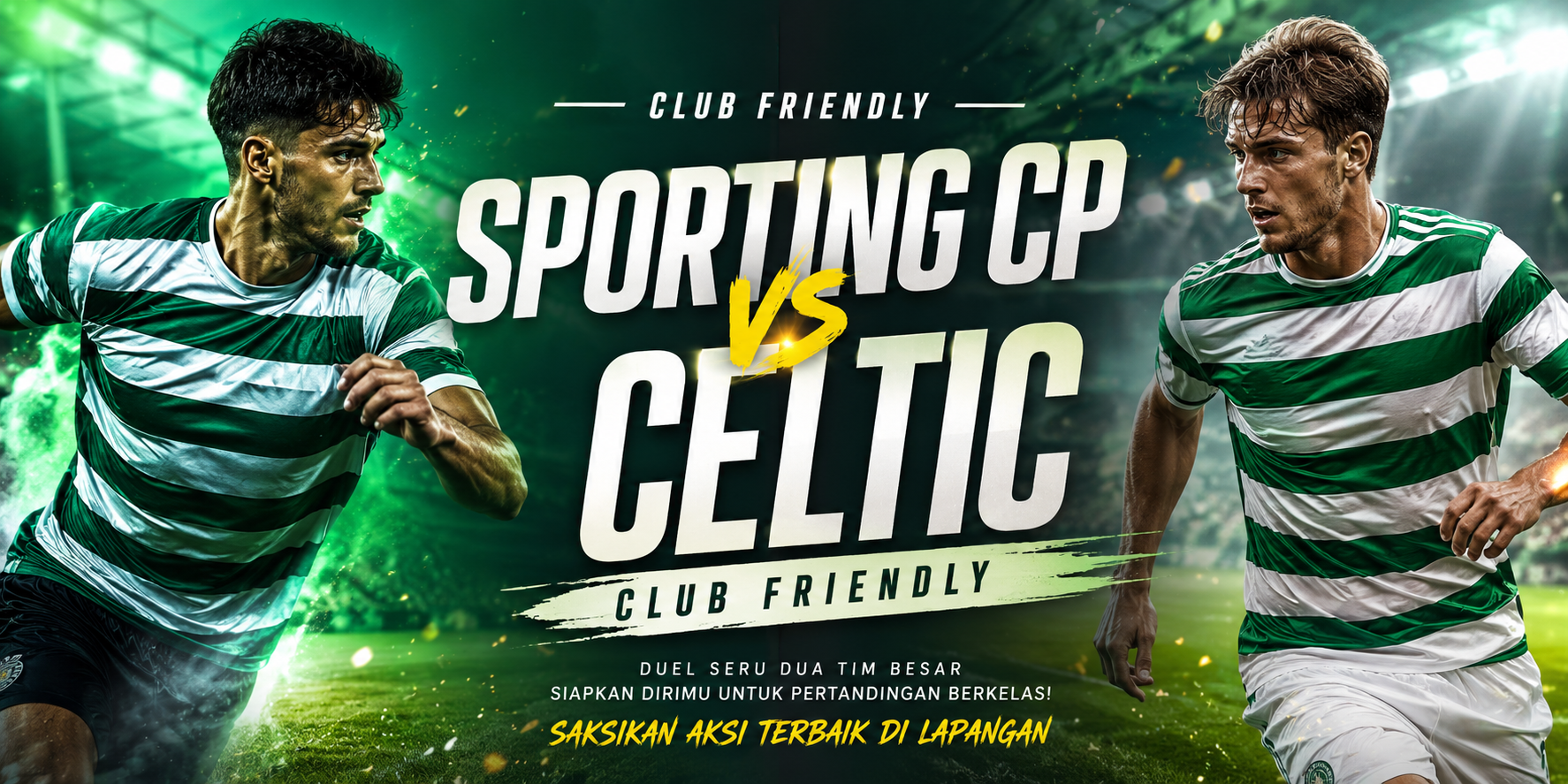 Jalalive Menemani Waktu Istirahat Penggemar Bola dengan Pertandingan Sporting CP kontra Celtic yang Digelar Pukul 00.30 WIB