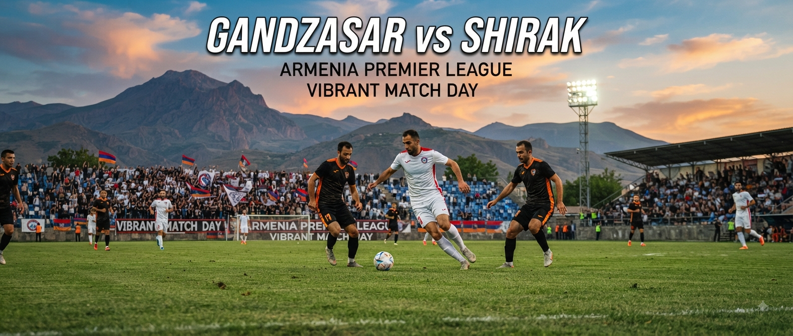 Gandzasar vs Shirak Malam Ini Pukul 23.00 WIB di Armenia Premier League – Tigoals Mengulas Jadwal Pertandingan serta Informasi Streaming Sepak Bola